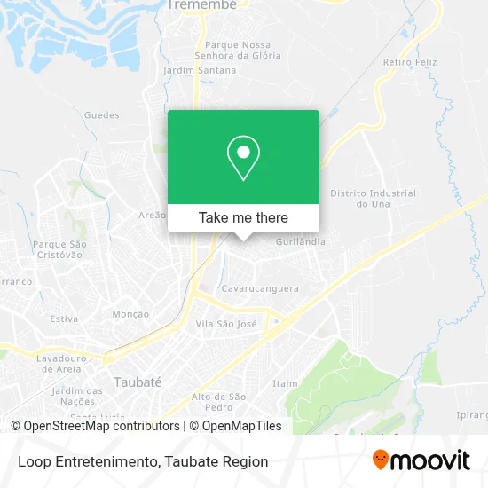 Loop Entretenimento map