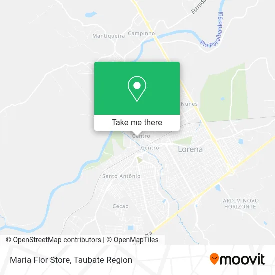 Maria Flor Store map