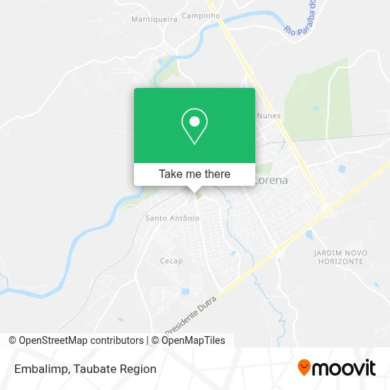Embalimp map