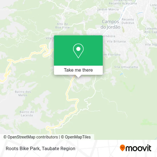 Roots Bike Park map