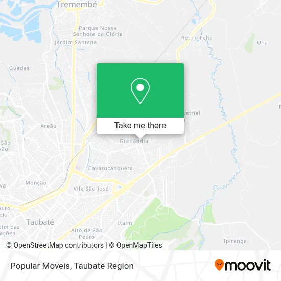Popular Moveis map