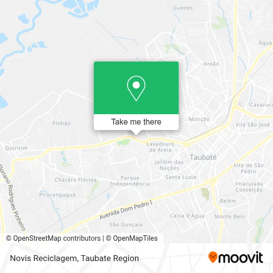 Novis Reciclagem map