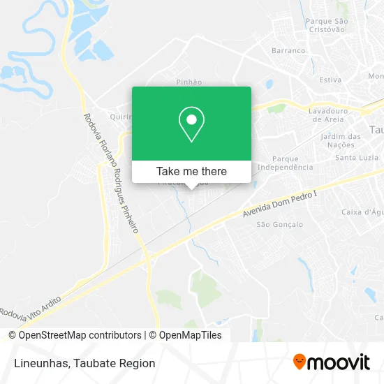 Lineunhas map