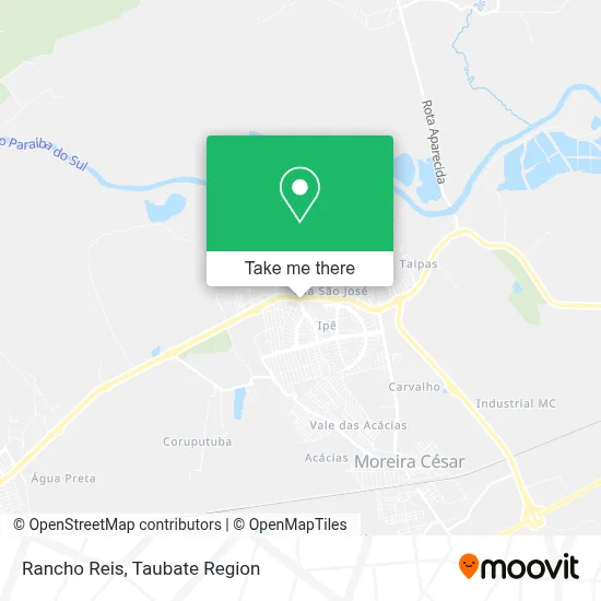 Rancho Reis map