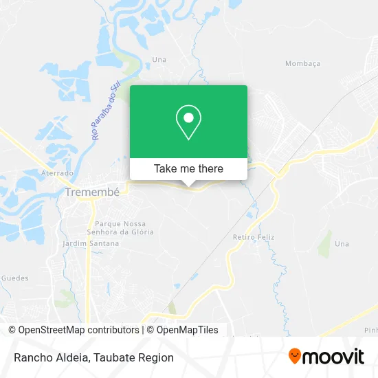 Rancho Aldeia map