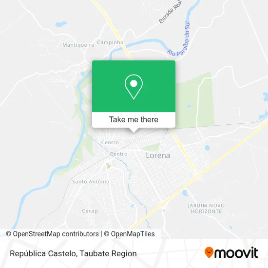 República Castelo map