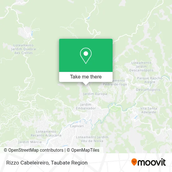 Rizzo Cabeleireiro map