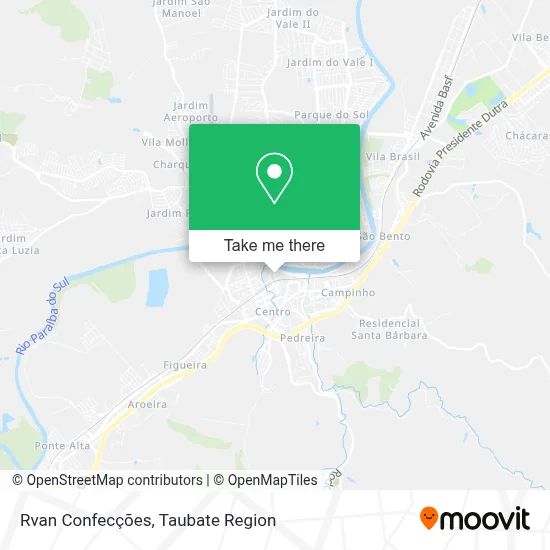 Rvan Confecções map