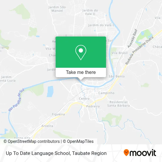 Up To Date Language School map