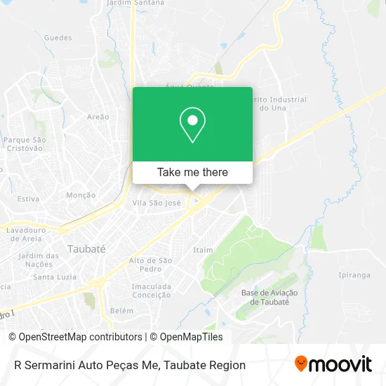 R Sermarini Auto Peças Me map