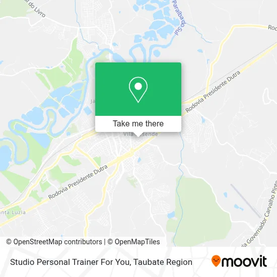Studio Personal Trainer For You map
