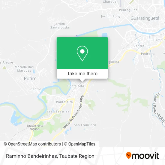 Raminho Bandeirinhas map