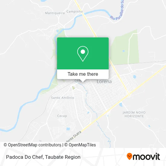Padoca Do Chef map