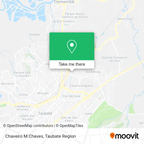 Chaveiro M Chaves map