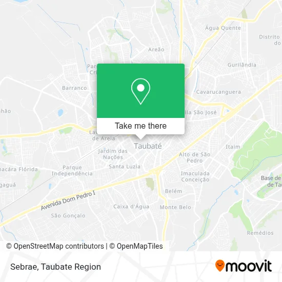 Sebrae map