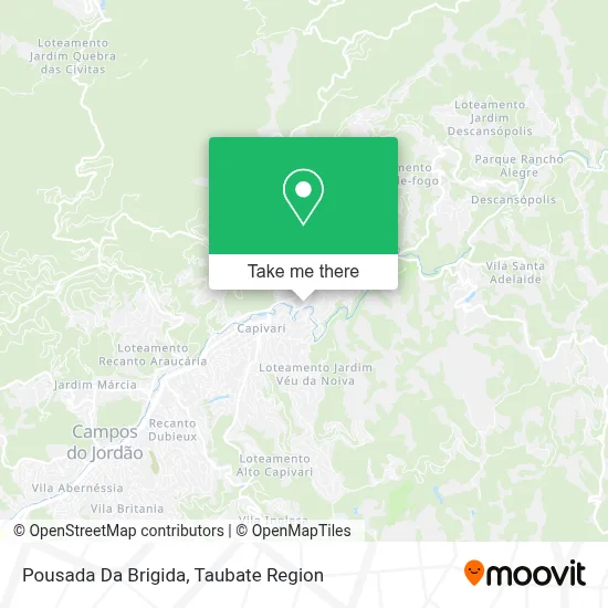 Pousada Da Brigida map