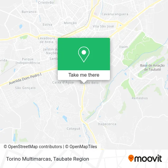 Torino Multimarcas map