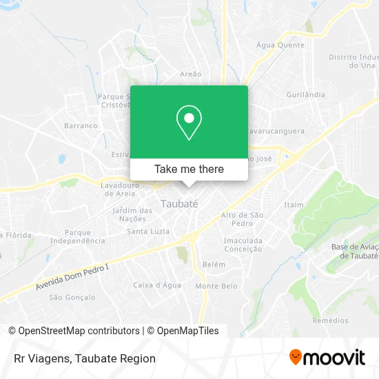 Rr Viagens map