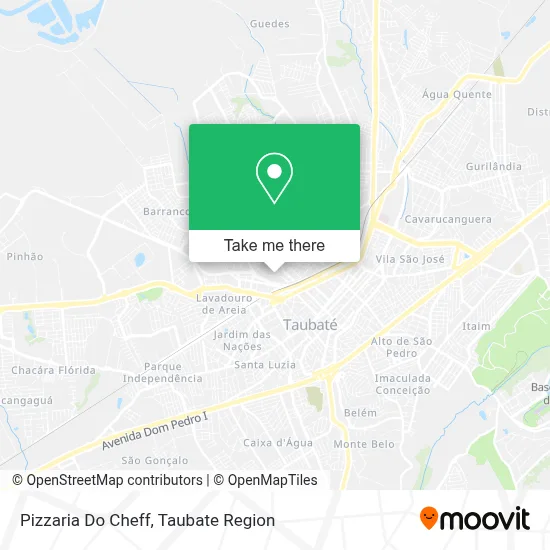 Pizzaria Do Cheff map