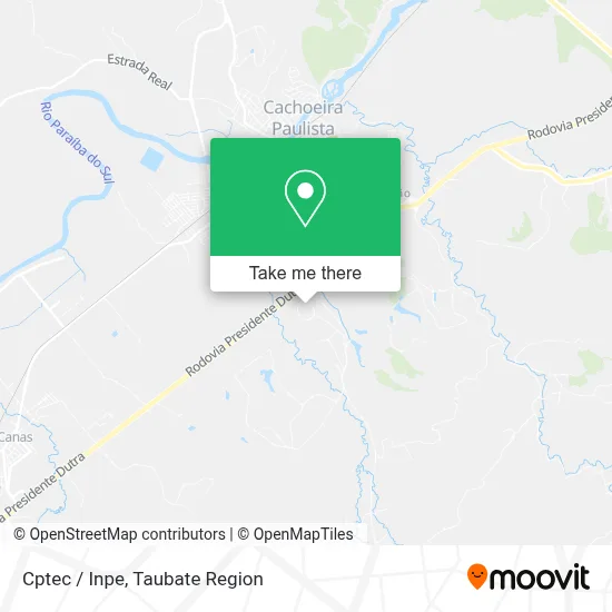Cptec / Inpe map