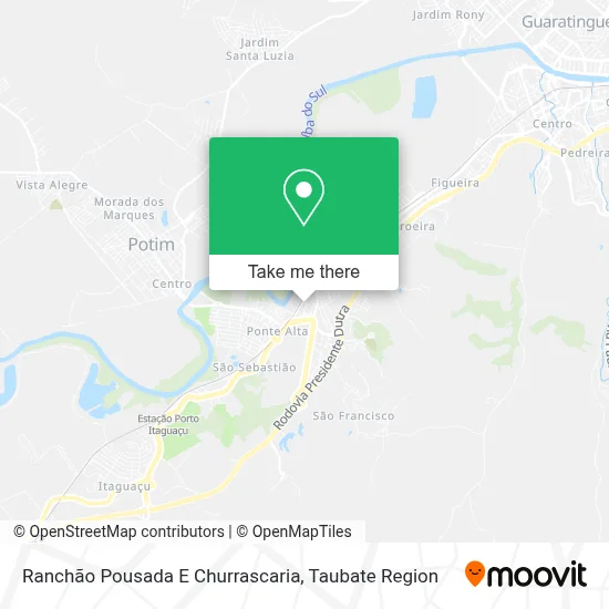 Ranchão Pousada E Churrascaria map