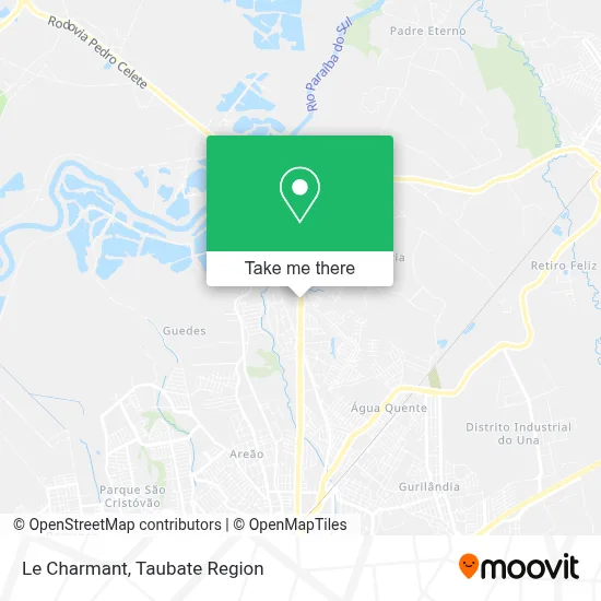 Le Charmant map