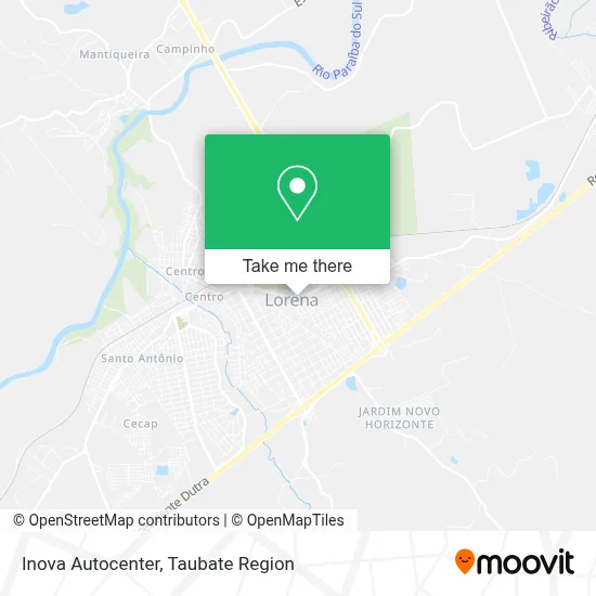Inova Autocenter map