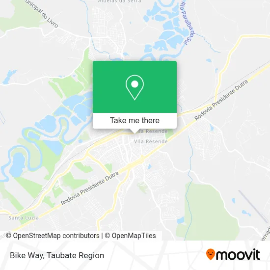 Bike Way map