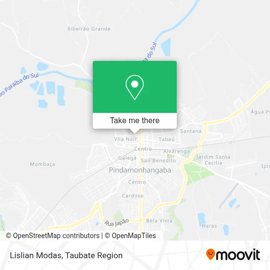 Lislian Modas map