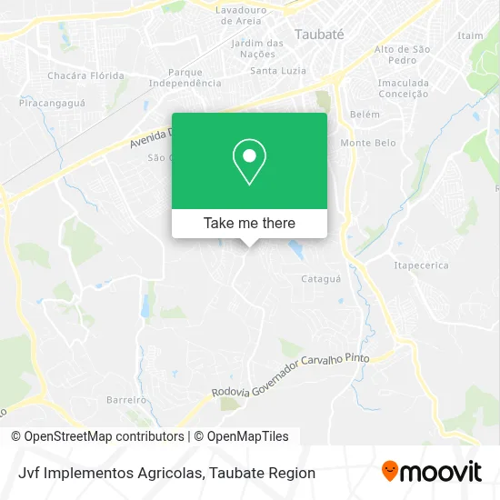 Jvf Implementos Agricolas map