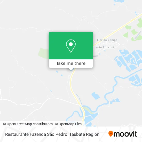 Restaurante Fazenda São Pedro map