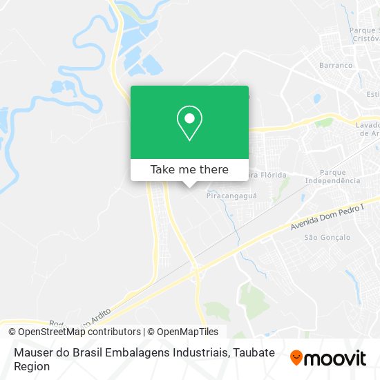 Mauser do Brasil Embalagens Industriais map