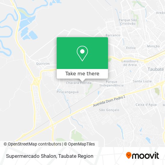 Supermercado Shalon map