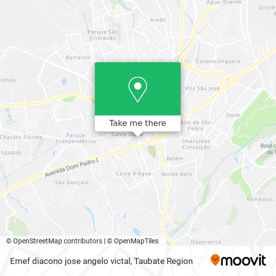 Emef diacono jose angelo victal map