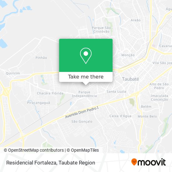 Mapa Residencial Fortaleza