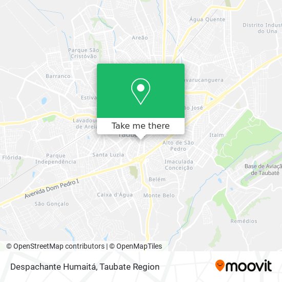 Despachante Humaitá map