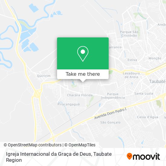 Igreja Internacional da Graça de Deus map