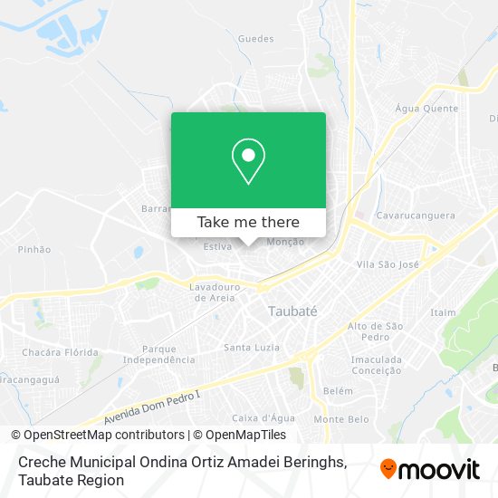 Creche Municipal Ondina Ortiz Amadei Beringhs map