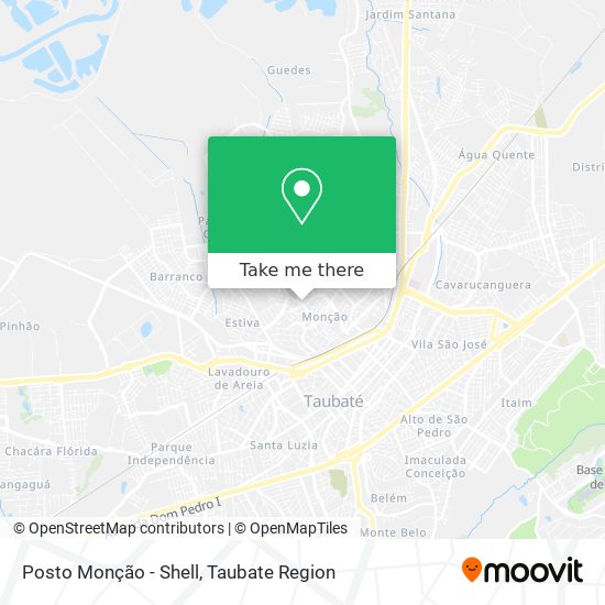 Posto Monção - Shell map