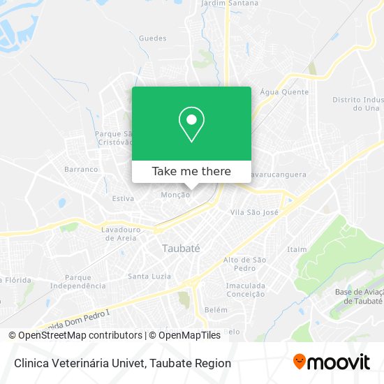 Clinica Veterinária Univet map