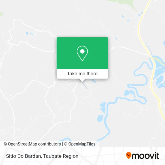 Sitio Do Bardan map