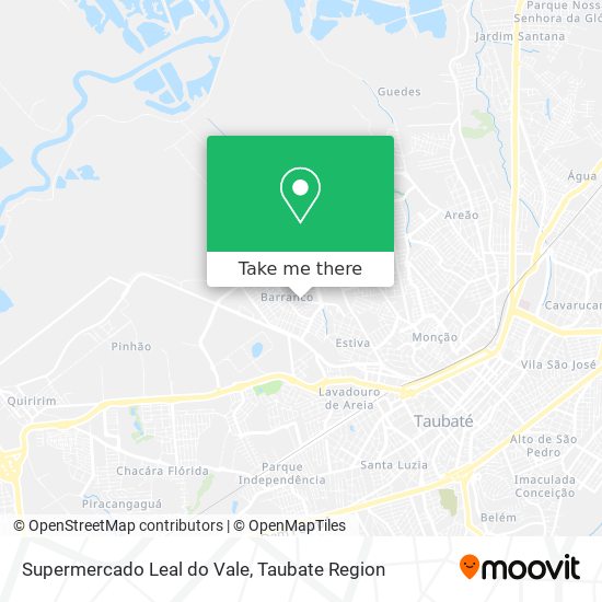 Supermercado Leal do Vale map