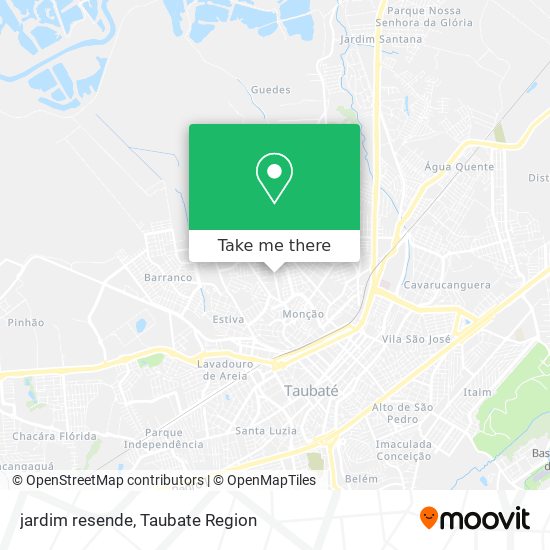 jardim resende map