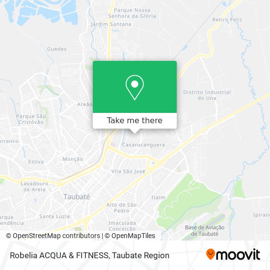 Mapa Robelia ACQUA & FITNESS