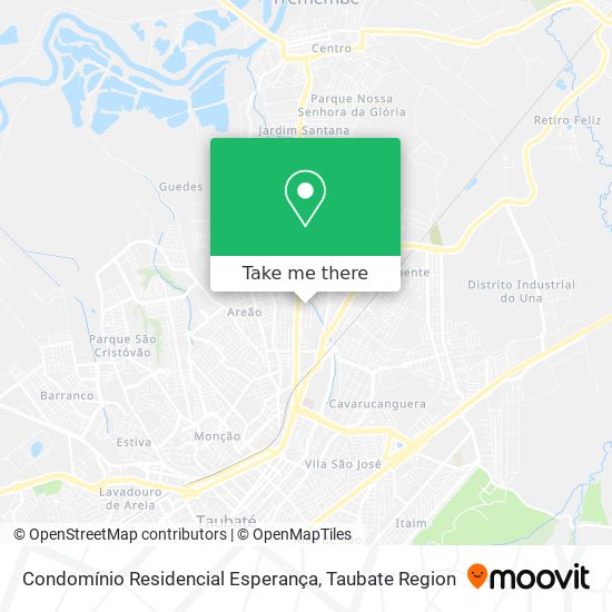 Mapa Condomínio Residencial Esperança