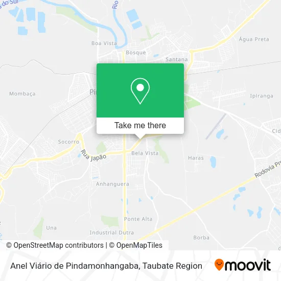 Anel Viário de Pindamonhangaba map