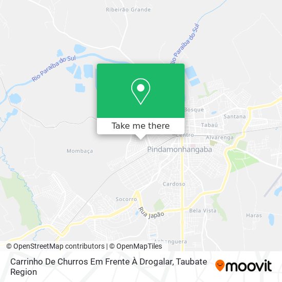 Mapa Carrinho De Churros Em Frente À Drogalar