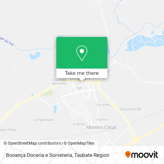 Bonança Doceria e Sorveteria map