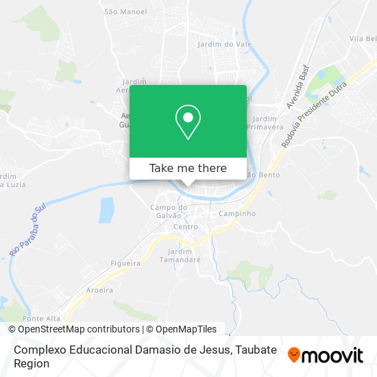 Complexo Educacional Damasio de Jesus map
