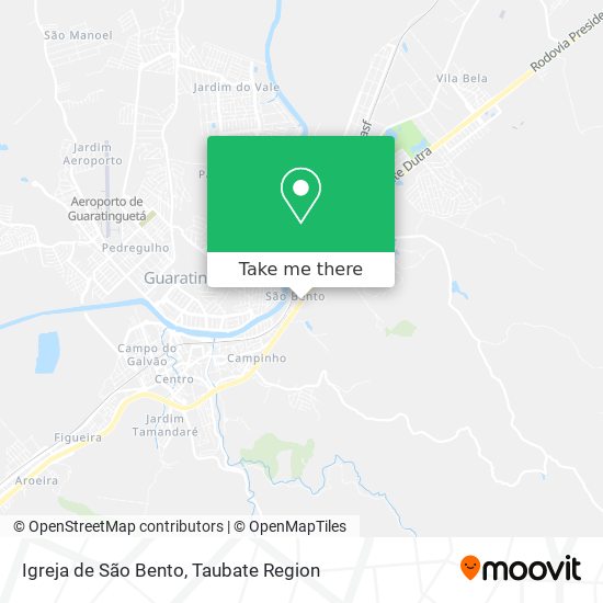 Igreja de São Bento map